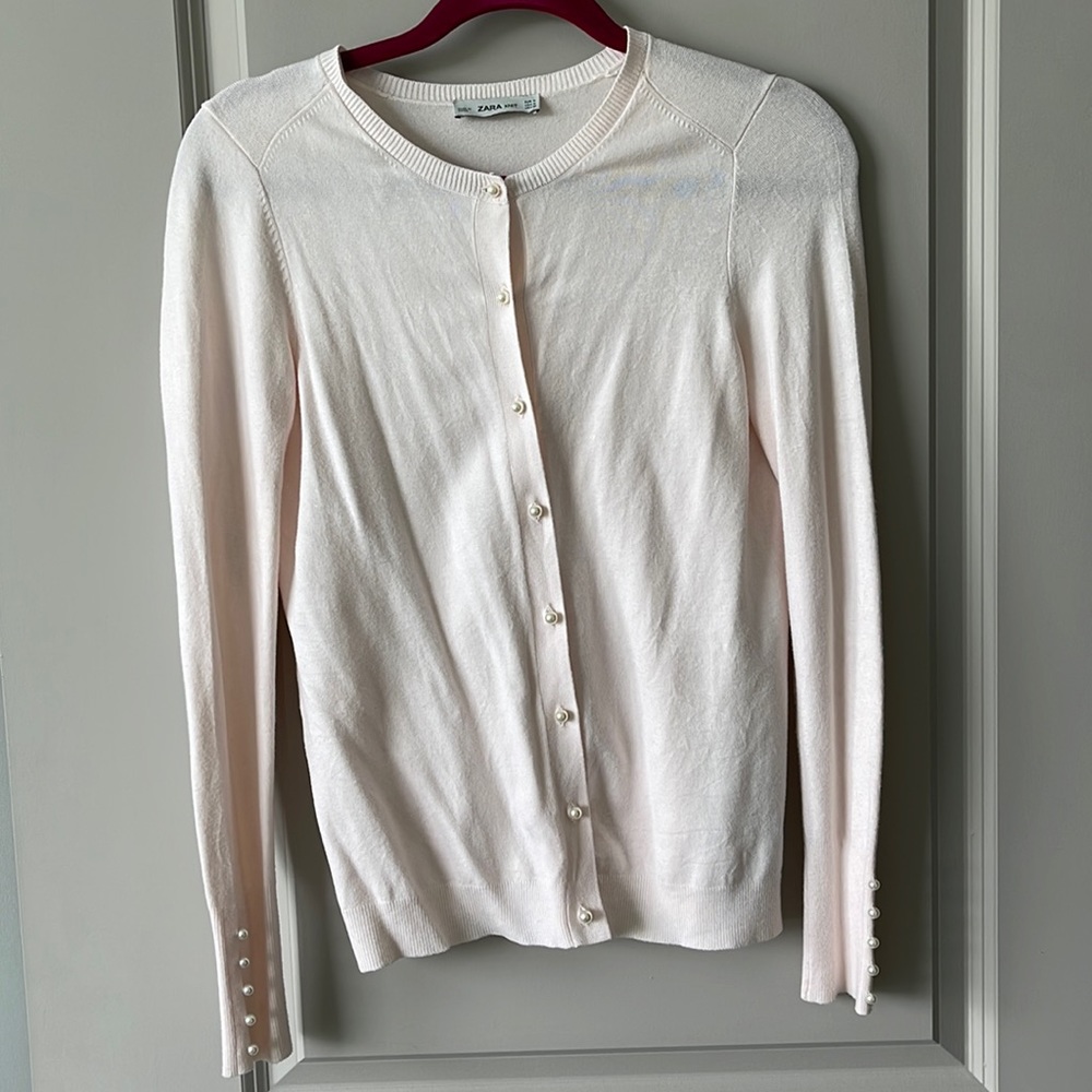 Zara Pearl cardigan